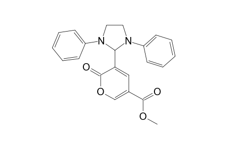 METHYL-3-(1',3'-DIPHENYLIMIDAZOLIDIN-2'-YL)-2-OXO-2H-PYRAN-5-CARBOXYLATE