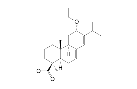 AQUILARABIETIC_ACID_J;12-ALPHA-ETHOXYABIETA-7,13-DIEN-18-OIC_ACID