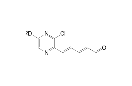 (2E,4E)-5-(3'-chloro-5'-deuterio-pyrazin-2'-yl)-penta-2,4-dienal