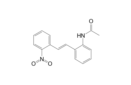 Acetamide, N-[2-[2-(2-nitrophenyl)ethenyl]phenyl]-