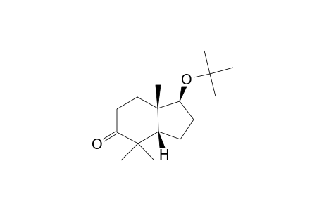 (1S,3aS,7aS)-1-tert-butoxy-4,4,7a-trimethyl-1,2,3,3a,6,7-hexahydroinden-5-one