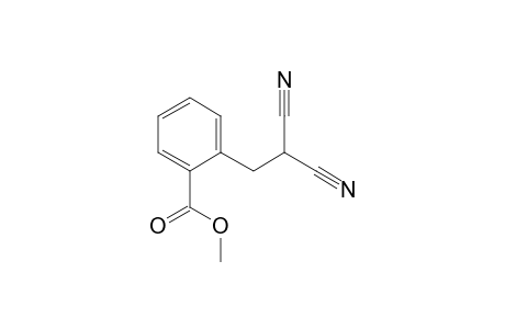 Benzoic acid, 2-(2,2-dicyanoethyl)-, methyl ester