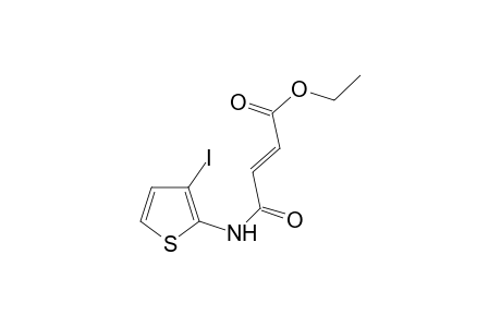 (E)-3-(3-Iodo-thiophen-2-ylcarbamoyl)-acrylic acid ethyl ester