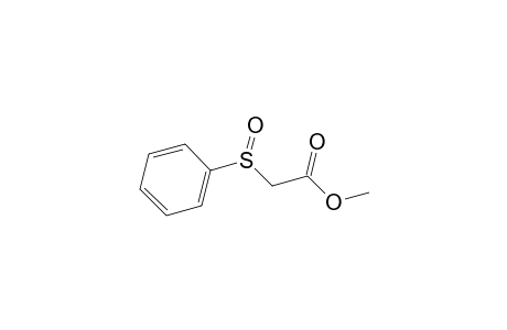 (phenylsulfinyl)acetic acid, methyl ester