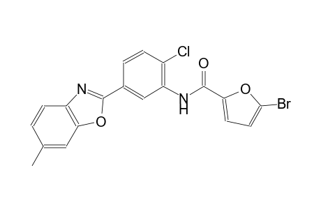 2-furancarboxamide, 5-bromo-N-[2-chloro-5-(6-methyl-2-benzoxazolyl)phenyl]-