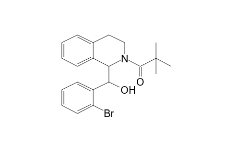 1-Isoquinolinemethanol, .alpha.-(2-bromophenyl)-2-(2,2-dimethyl-1-oxopropyl)-1,2,3,4-tetrahydro-, (R*,S*)-(.+-.)-