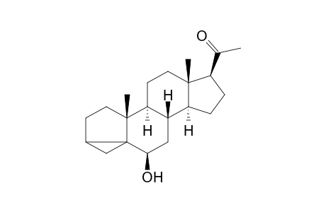 6β-hydroxy-3,5-cyclopregnan-20-one