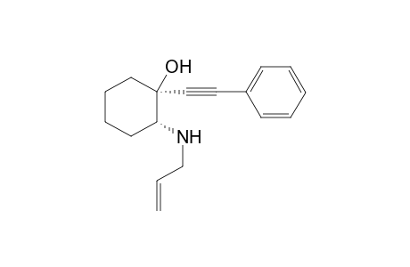 (1RS,2SR)-1-(phenylethynyl)-2-(prop-2-en-1-ylamino)cyclohexanol