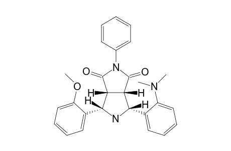 2-(2'-Dimethylaminophenyl)-4-(2'-methoxyphenyl)-7-phenyl-6,8-dioxo-3,7-diazabicyclo[3.3.0]octane isomer