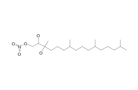 2,3-Dihydroxy-3,7,11,15-tetramethylhexadecan-1-ol nitrate