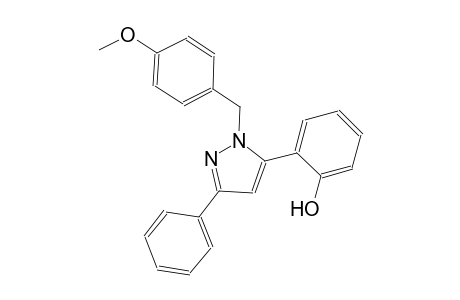 2-[1-(4-methoxybenzyl)-3-phenyl-1H-pyrazol-5-yl]phenol
