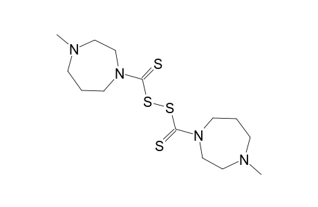 bis[(hexahydro-4-methyl-1H-1,4-diazepin-1-yl)thiocarbonyl]disulfide