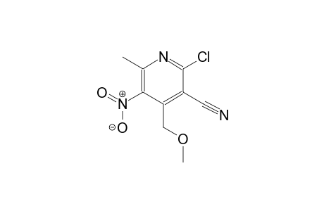 2-Chloro-4-(methoxymethyl)-6-methyl-5-nitronicotinonitrile