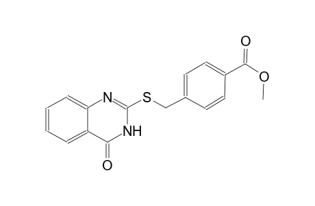 Benzoic acid, 4-[[(3,4-dihydro-4-oxo-2-quinazolinyl)thio]methyl]-, methyl ester