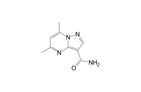 5,7-Dimethylpyrazolo[1,5-a]pyrimidine-3-carboxamide