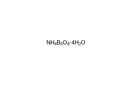 ammonium pentaborate, tetrahydrate