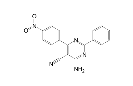 4-AMINO-6-(4'-NITROPHENYL)-2-PHENYLPYRIMIDINE-5-CARBONITRILE