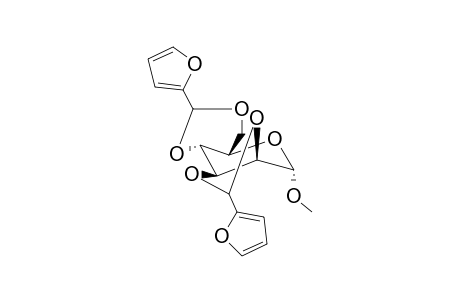 Methyl-2,3:4,6-di-o-furylidene.alpha.D-mannopyranoside