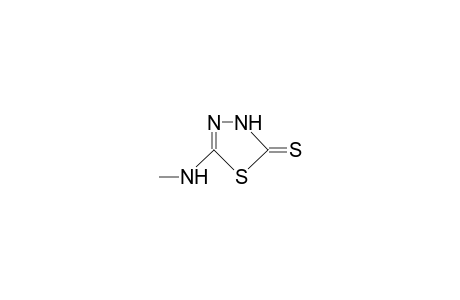 2-(methylamino)-delta2-1,3,4-thiadiazoline-5-thione