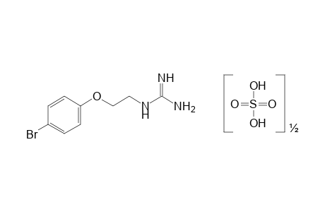 [2-(p-bromophenoxy)ethyl]guanidine, hemisulfate