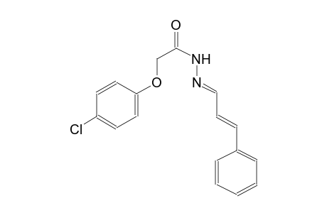 2-(4-Chloranylphenoxy)-N-[(E)-[(E)-3-phenylprop-2-enylidene]amino]ethanamide