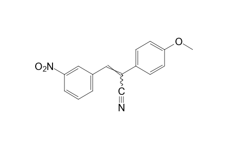 2-(p-methoxyphenyl)-3-(m-nitrophenyl)acrylonitrile