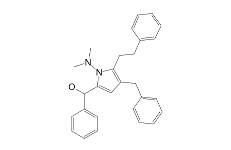 (4-BENZYL-1-(DIMETHYLAMINO)-5-(2-PHENYLETHYL)-1H-PYRROL-2-YL)-PHENYLMETHANOL