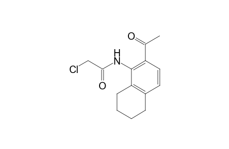 N-(2-acetyl-5,6,7,8-tetrahydro-1-naphthyl)-2-chloroacetamide