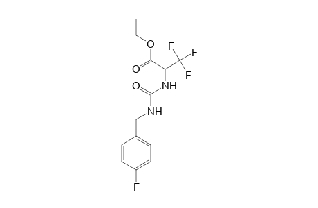 Ethyl 3,3,3-trifluoro-2-[3-(4-fluorobenzyl)ureido]propionate