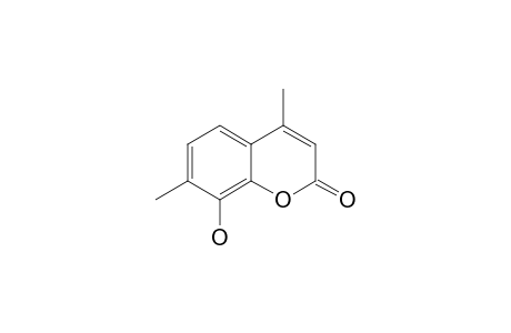 4,7-Dimethyl-8-oxidanyl-chromen-2-one