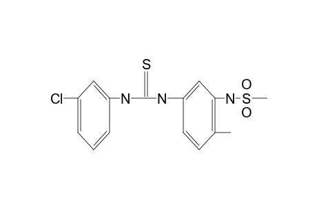 3'-chloro-3-methanesulfonamido-4-methylthiocarbanilide