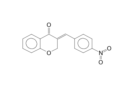 (E)-3-(4'-NITRO-PHENYLIDENE)-CHROMANONE