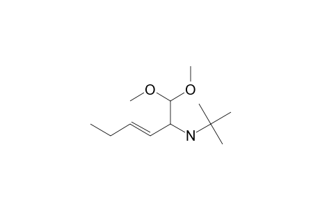 3-Hexen-2-amine, N-(1,1-dimethylethyl)-1,1-dimethoxy-