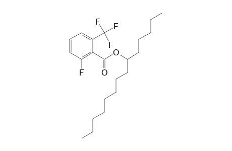 2-Fluoro-6-trifluoromethylbenzoic acid, 6-tetradecyl ester