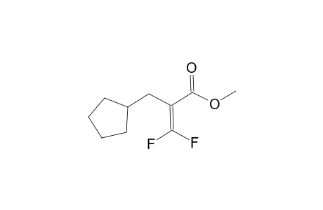 METHYL-2-CYCLOPENTYLMETHYLENE-BETA,BETA-DIFLUOROACRYLATE