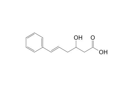 (E)-3-Hydroxy-6-phenylhex-5-enoic acid