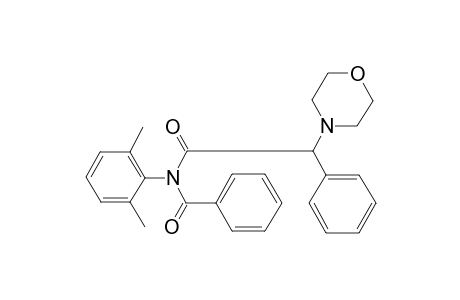 benzamide, N-(2,6-dimethylphenyl)-N-[2-(4-morpholinyl)-2-phenylacetyl]-
