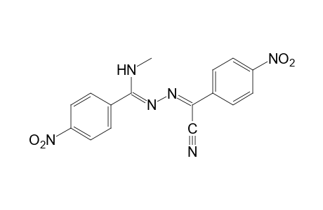 N-methyl-p-nitrobenzamide, azine with (p-nitrophenyl) glyoxylonitrile