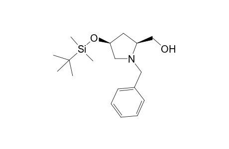 (2S,4S)-(N-BENZYL)-4-(TERT.-BUTYLDIMETHYLSILYLOXY)-PROLINOL