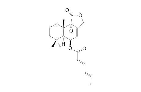 (2'E,4'E)-6-(1'-CARBOXYHEXA-2',4'-DIENE)-9-HYDROXYDRIM-7-ENE-11,12-OLIDE