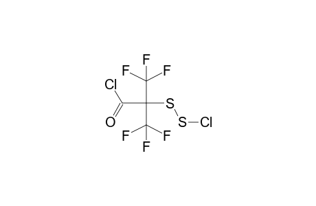 ALPHA-CHLOROCARBONYLHEXAFLUOROISOPROPYLTHIOSULPHENYLCHLORIDE