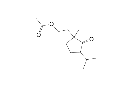 (1R,3R/1R,3S)-2-(3-ISOPROPYL-1-METHYL-2-OXOCYCLOPENTYL)-ETHYL-ACETATE