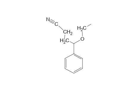 BUTYRONITRILE, 4-ETHOXY-4-PHENYL-,