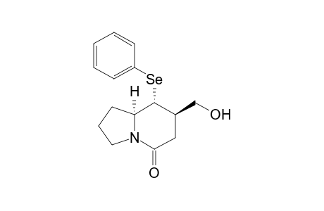 (7R,8R,8aS)-7-(hydroxymethyl)-8-(phenylseleno)-2,3,6,7,8,8a-hexahydro-1H-indolizin-5-one