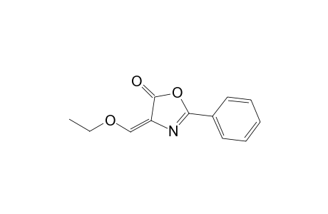(4E)-4-(ethoxymethylidene)-2-phenyl-1,3-oxazol-5-one