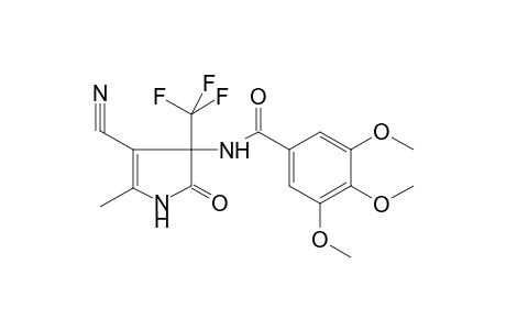 Benzamide, N-(4-cyano-5-methyl-2-oxo-3-trifluoromethyl-2,3-dihydro-1H-pyrrol-3-yl)-3,4,5-trimethoxy-