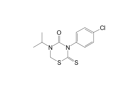 3-(p-chlorophenyl)dihydro-5-isopropyl-2-thio-2H-1,3,5-thiadiazine-2,4(3H)-dione