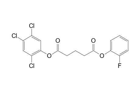 Glutaric acid, 2-fluorophenyl 2,4,5-trichlorophenyl ester