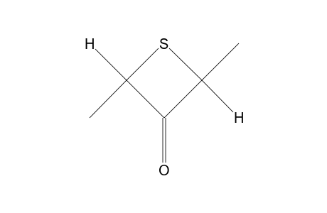 cis-2,4-Dimethyl-3-thietanone