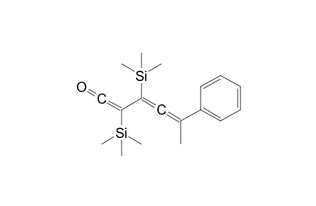 2,3-Bis(trimethylsilyl)-5-phenyl-1,3,4-hexatrien-1-one